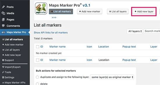افزودن نقشه تعاملی در وردپرس با پلاگین Maps Marker Pro