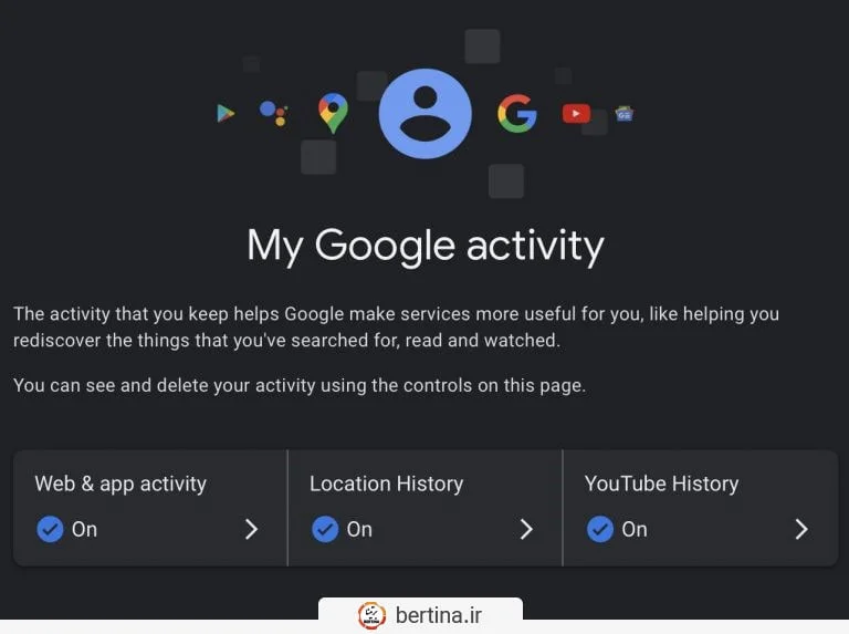 my google activity